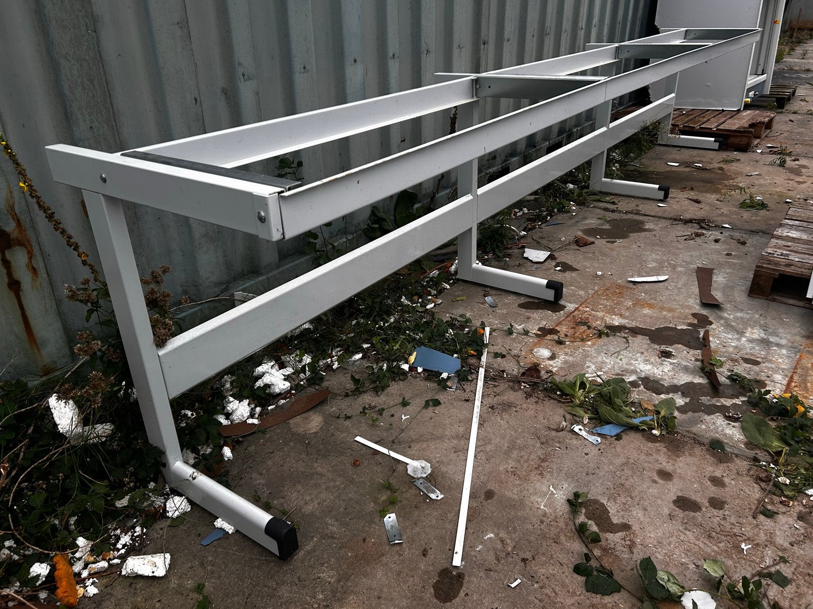 Stevig werkbankframe / labtafel - 5m (aanpasbaar), Ophalen, Zo goed als nieuw