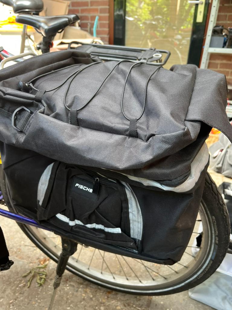 Dubbele Fietstas nieuw, Fietsen en Brommers, Ophalen of Verzenden, Nieuw