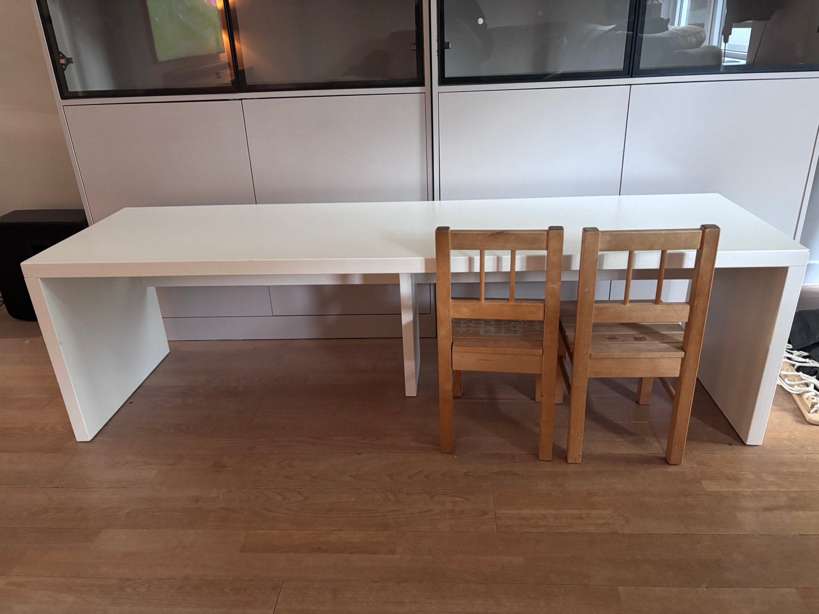 Speel/werk/knutsel tafel voor kinderen wit teab, Ophalen, Gebruikt, Tafel(s)