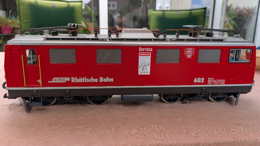 LGB 22042 RhB Ge 4/4 I, Ophalen, Zo goed als nieuw, LGB, Gelijkstroom