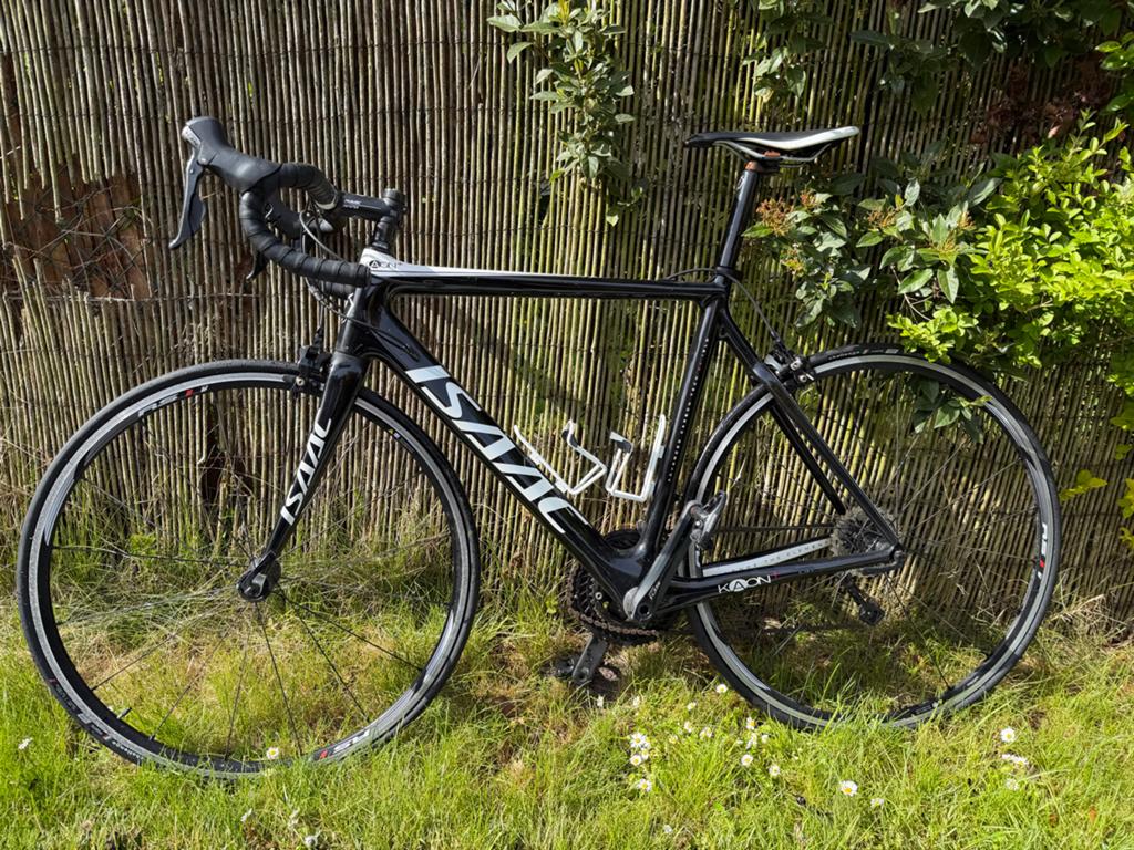 Isaac Carbon racefiets - Shimano 105 - Lichtgewicht, 28 inch, Gebruikt, Carbon, Meer dan 20 versnellingen