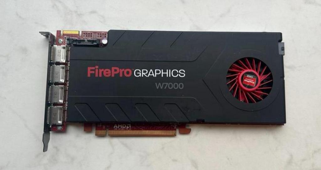 AMD FirePro W7000 4GB / Werkt perfect!, Ophalen of Verzenden, Zo goed als nieuw, GDDR6, PCI-Express 3