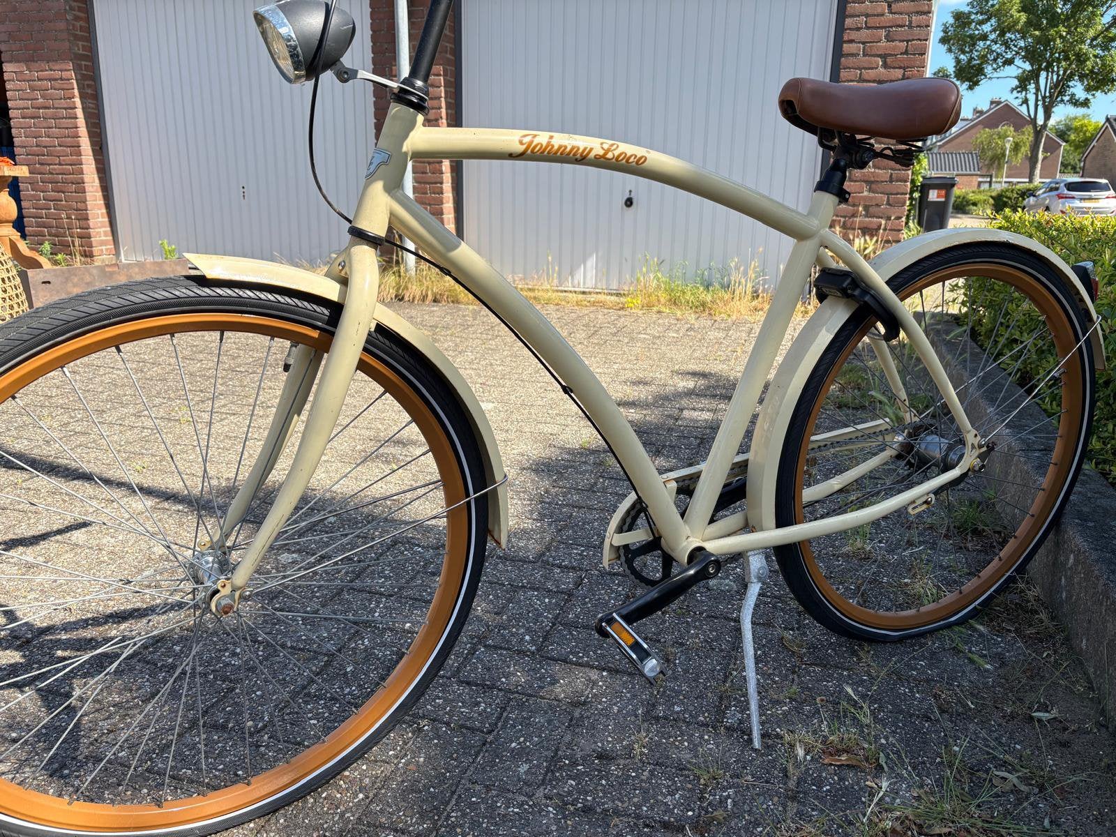 Johnny Loco Cruiser Fiets, 65 cm of meer, Ophalen, Zo goed als nieuw, Overige merken
