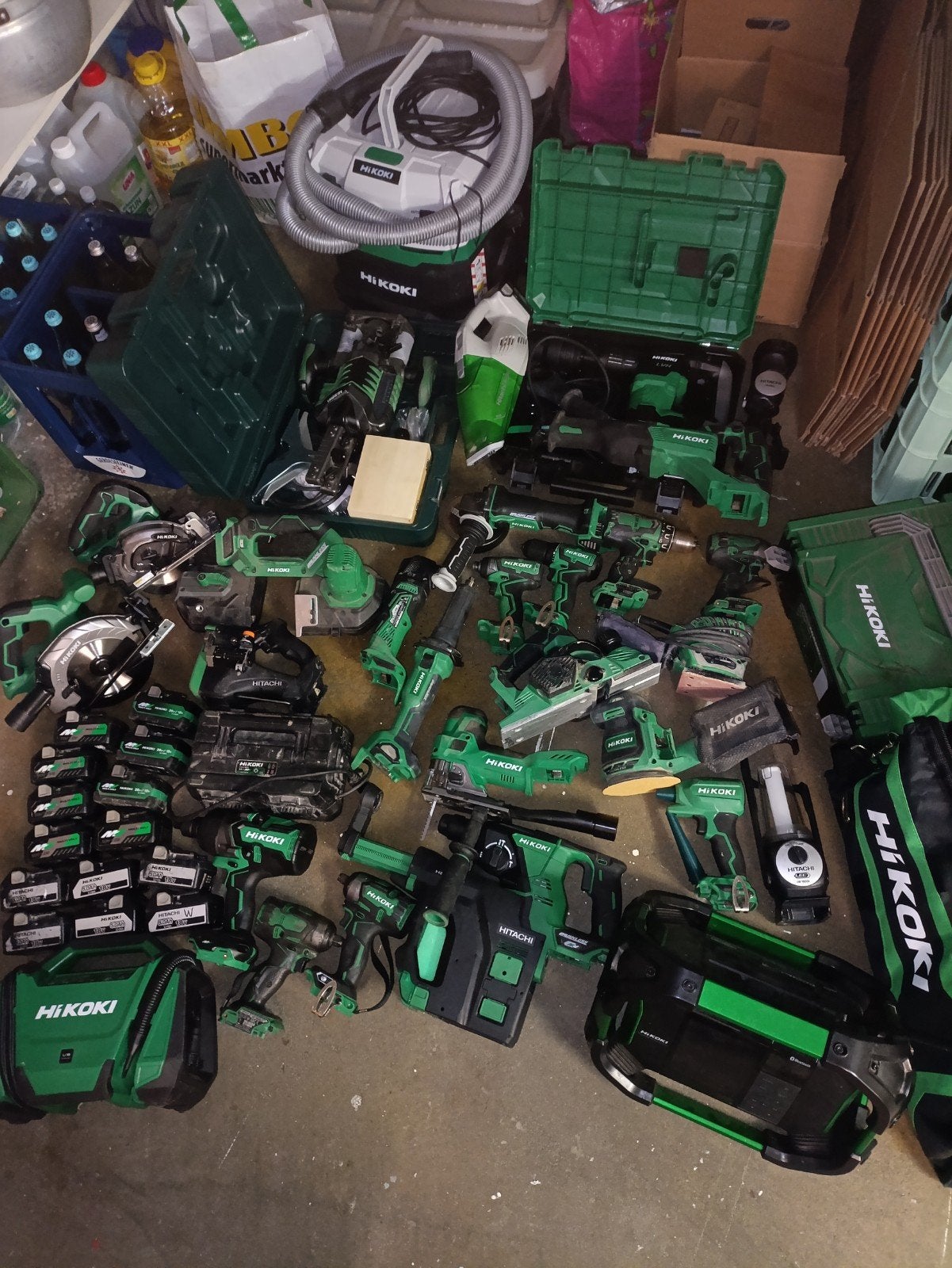 Hikoki 18V / 36V Gereedschap - geen makita, milwaukee, 40v, Ophalen, Gebruikt, 600 watt of meer, Overige typen
