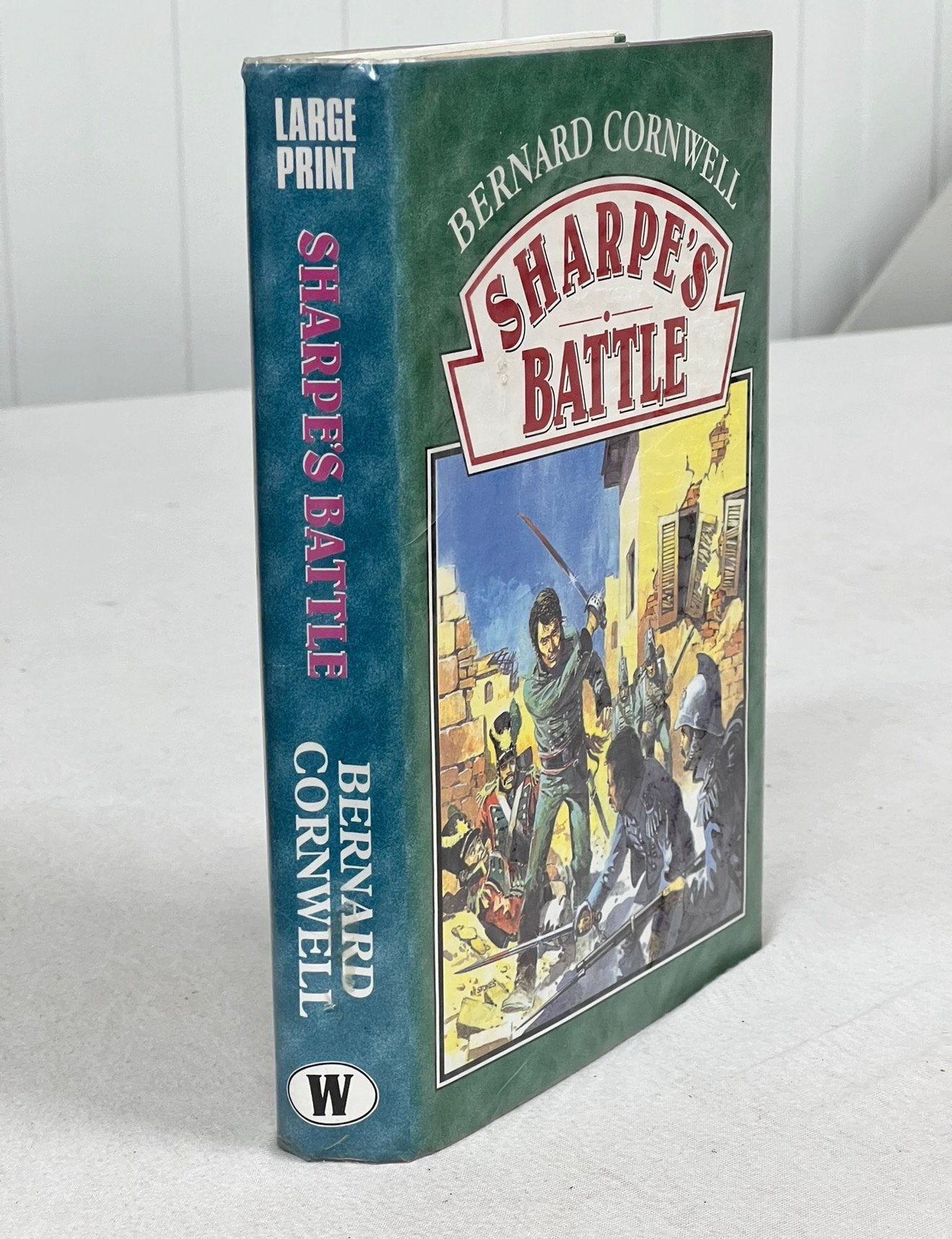 Cornwell, Bernard Sharpe's Battle 1995 hardcover history, Ophalen of Verzenden, Zo goed als nieuw
