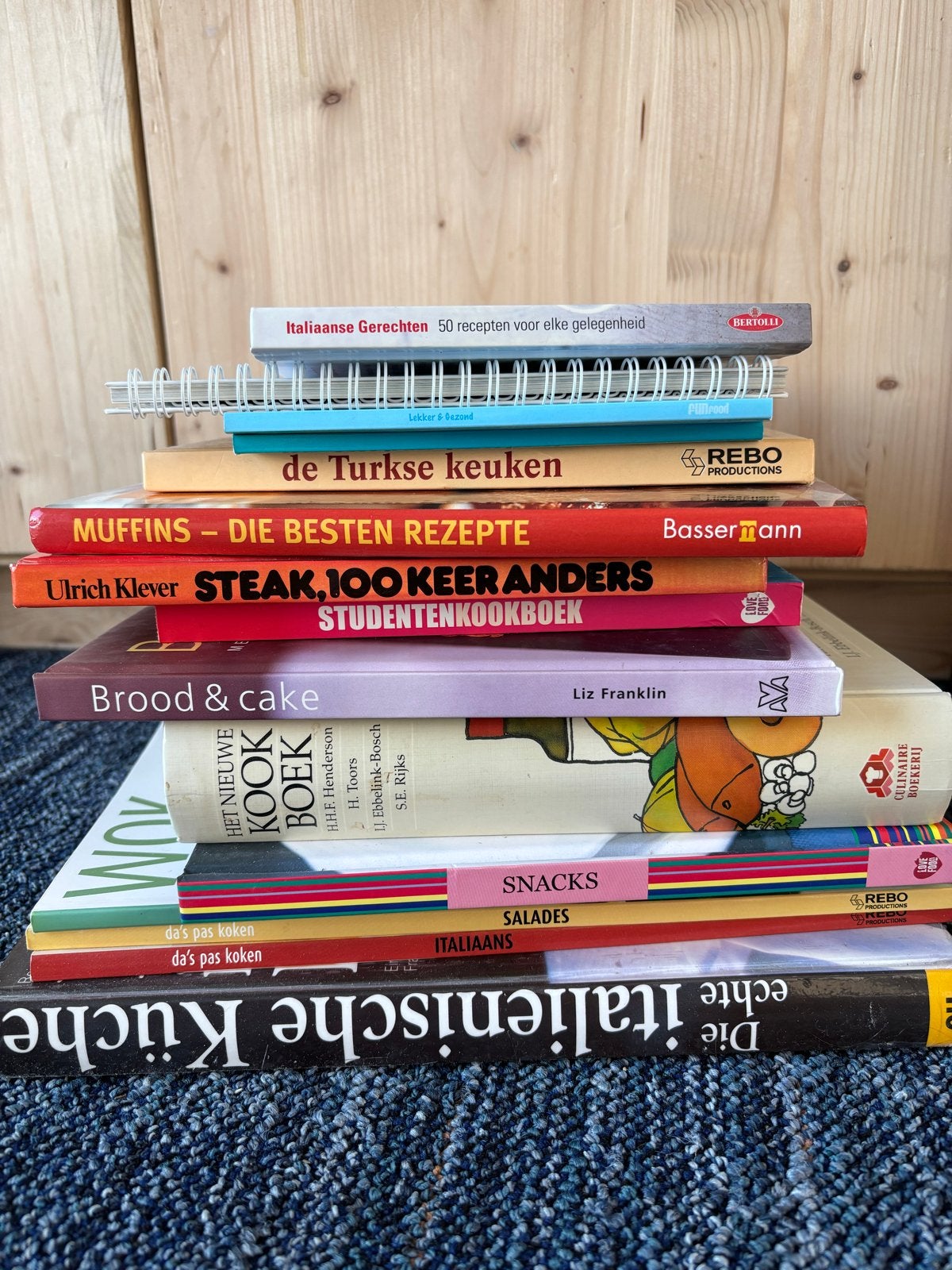 Diverse Kookboeken: Italiaans, Turks, Muffins, Steak & meer, Boeken, Verzenden, Gelezen, Italië, Hoofdgerechten