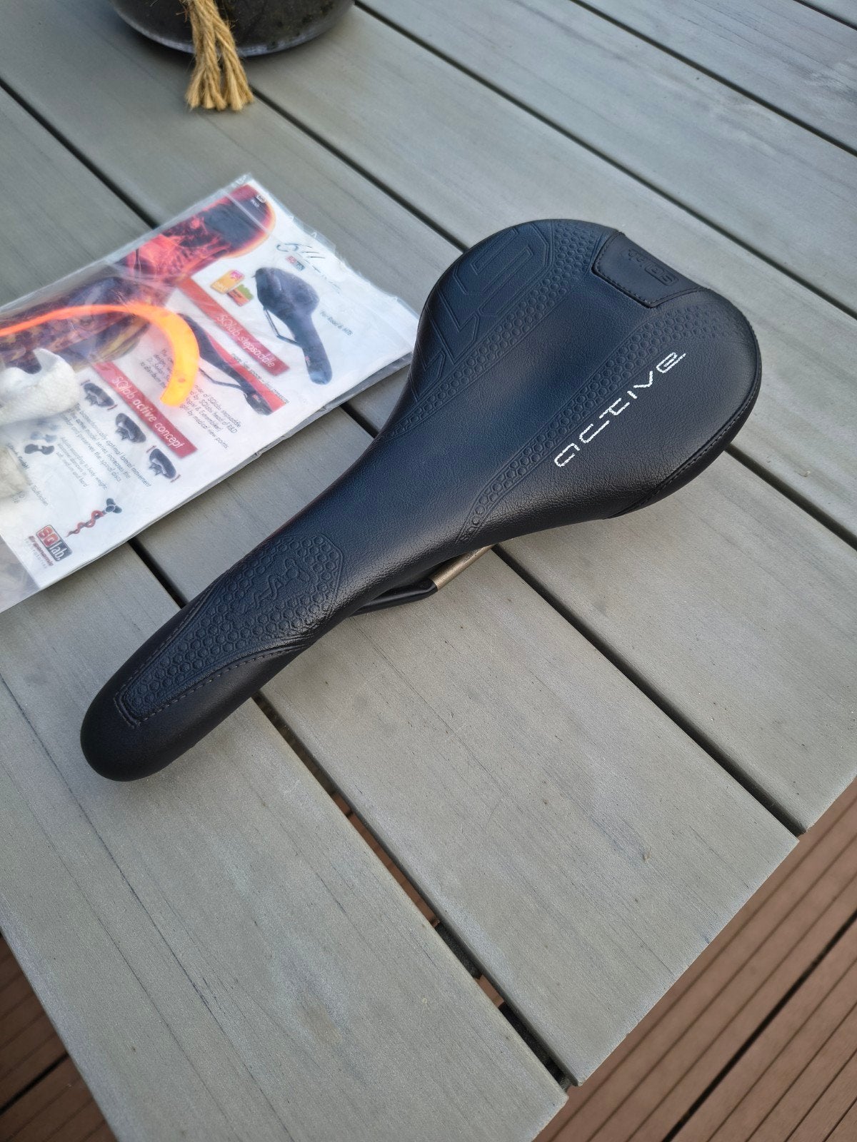 SQlab 611 Active zadel 13 cm, SQlab, Kunststof, Ophalen of Verzenden, Zo goed als nieuw