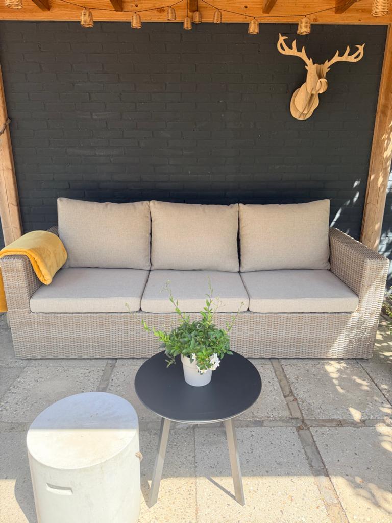 Intenso Carpino Wicker Loungebank 230 cm, Ophalen, 3 zitplaatsen, Zo goed als nieuw, Loungeset