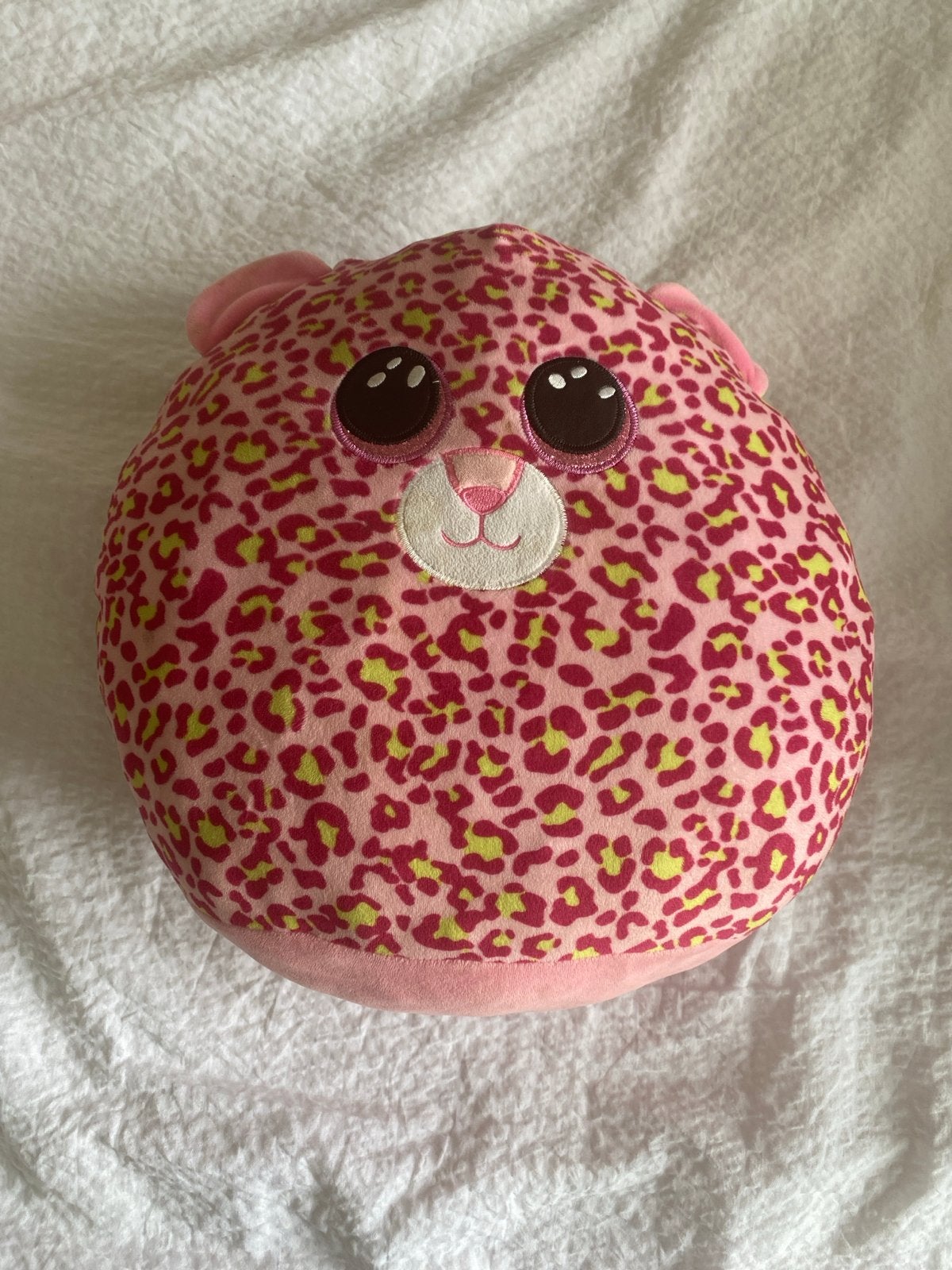 Roze luipaard Squishmallow knuffel, Ophalen, Overige karakters, Overige typen, Nieuw