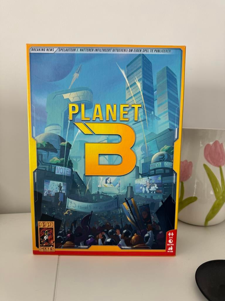 Planet B, Drie of vier spelers, Ophalen of Verzenden, Zo goed als nieuw