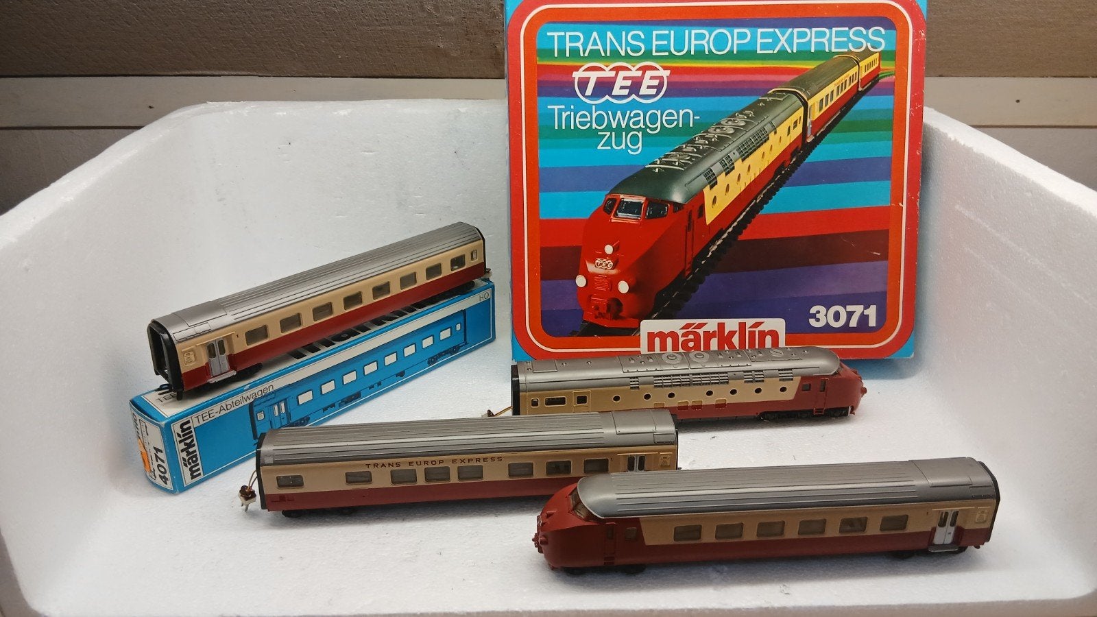 Marklin H0  - 3071/4071 - Diesel treinstel RAm 502 TEE., Wisselstroom, Ophalen of Verzenden, Analoog, Märklin