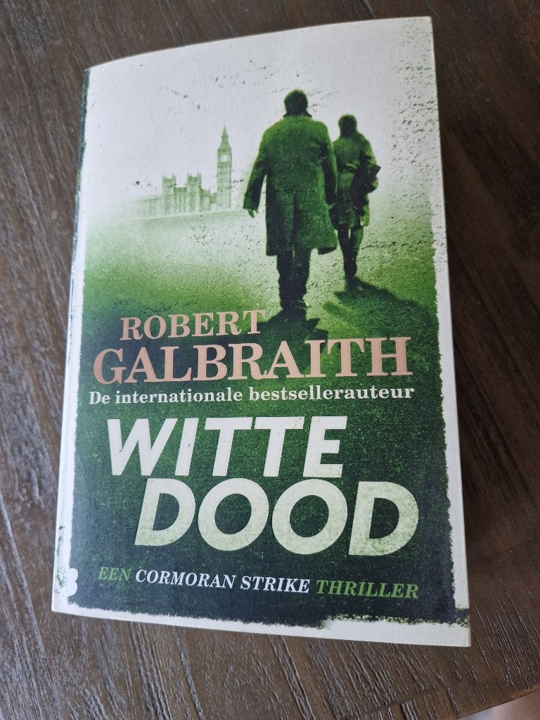 Witte dood Robert Galbraith, Ophalen, Robert Galbraith, Zo goed als nieuw, Nederland