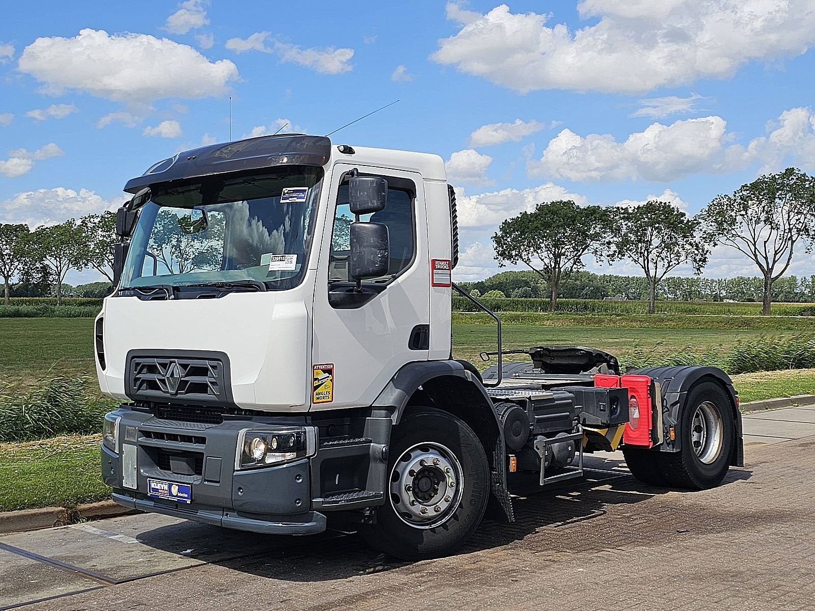 RENAULT C 430 short cab 169tkm, Auto's, Automaat, Stoelverwarming, Euro 6, Wit