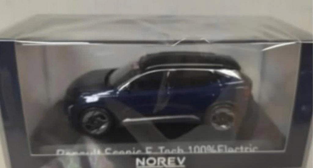 Renault Scenic 100% Esprit Alpine 24 blauw 1/43 NOREV 517937, Verzenden, Nieuw, Auto, Norev