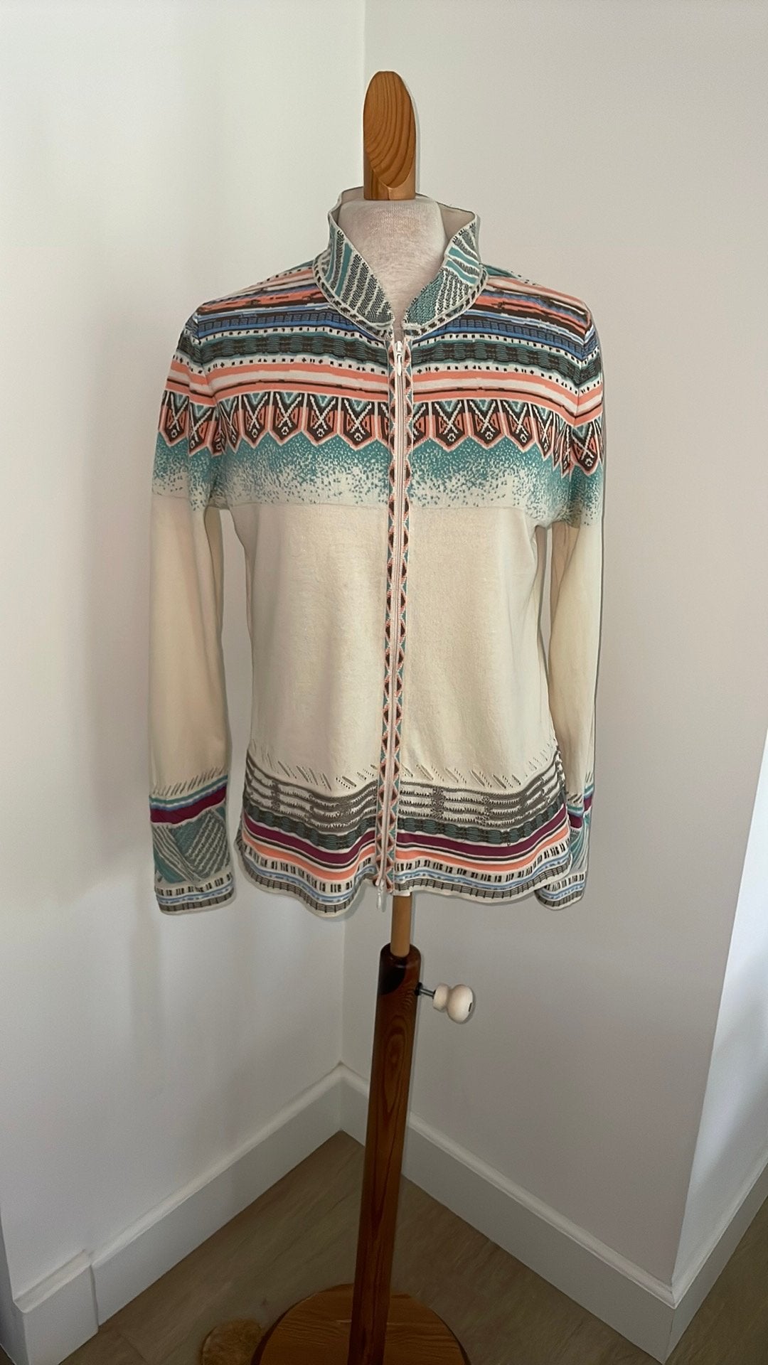 Katoenen vest van IVKO, mt 38, M, Verzenden, Gedragen, Maat 38/40 (M)