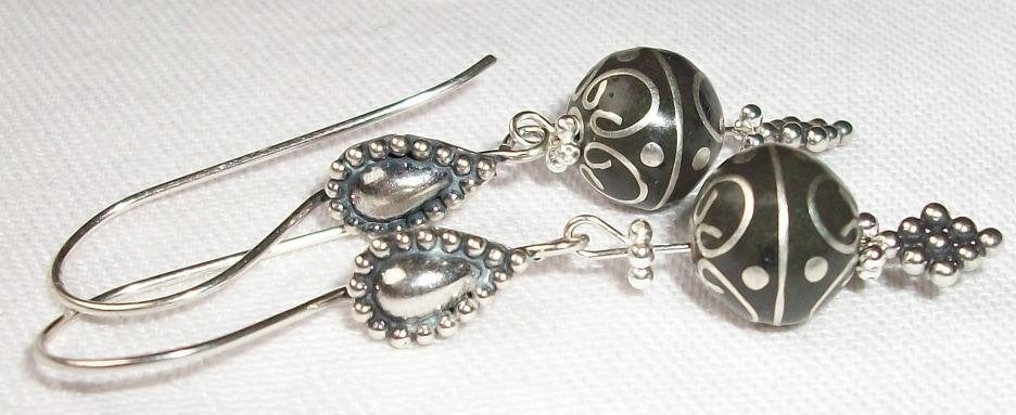 Oorbellen Silva (geheel zilver), Hangers, Verzenden, Nieuw, Zilver