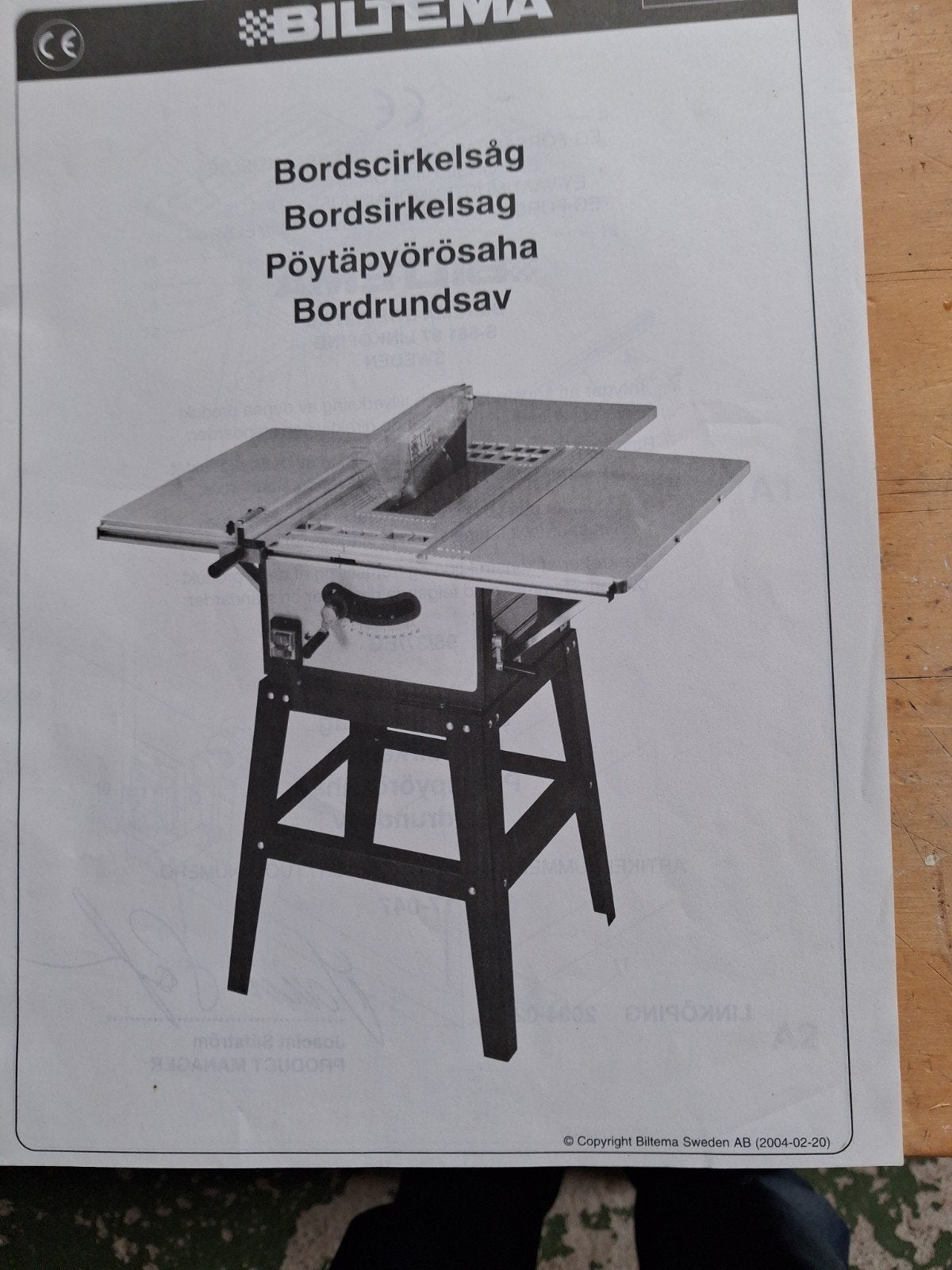 cirkelzaag met tafel, Ophalen, 1200 watt of meer, Cirkelzaag, 30 tot 70 mm