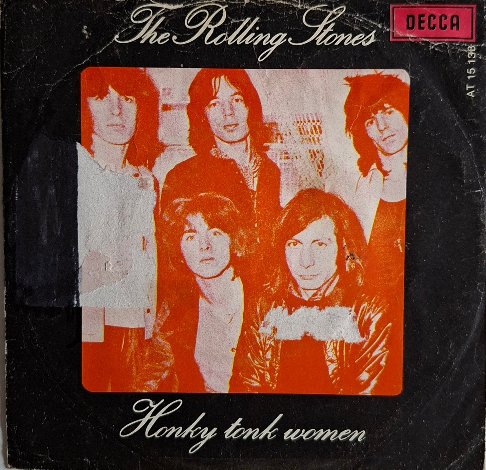 The Rolling Stones - Honky tonk women (1969), 7 inch, Zo goed als nieuw, Pop, Overige typen