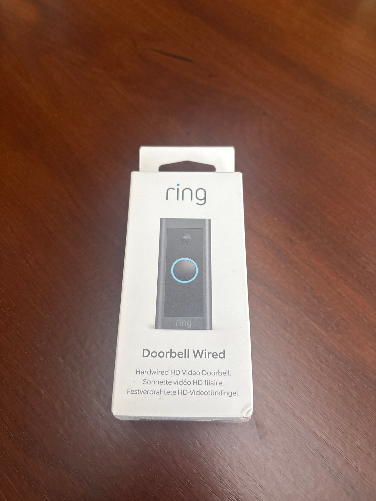 Ring Doorbell Wired - Nieuw in doos, nooit gebruikt, Ophalen, Bewegingsdetectiesensor, Nieuw, Bedraad