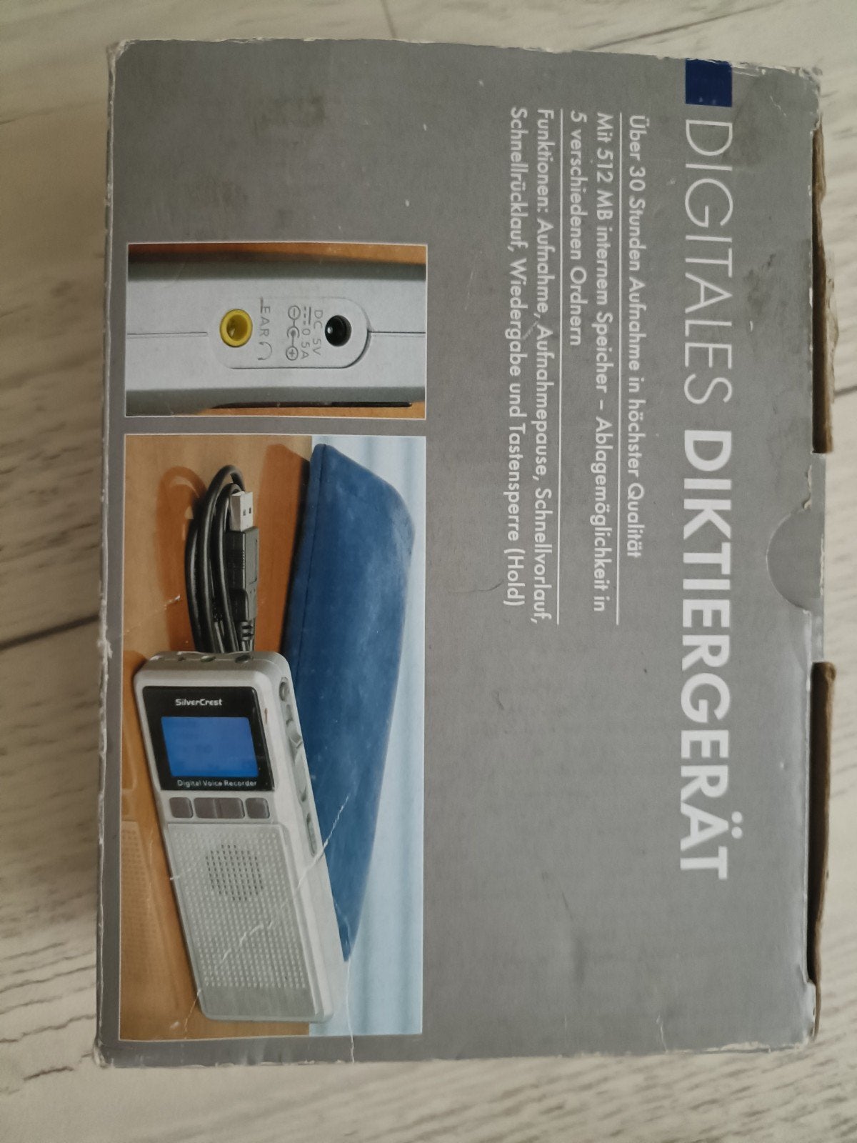 SilverCrest Digitale Voice Recorder - Zo goed als nieuw, Ophalen of Verzenden, Zo goed als nieuw