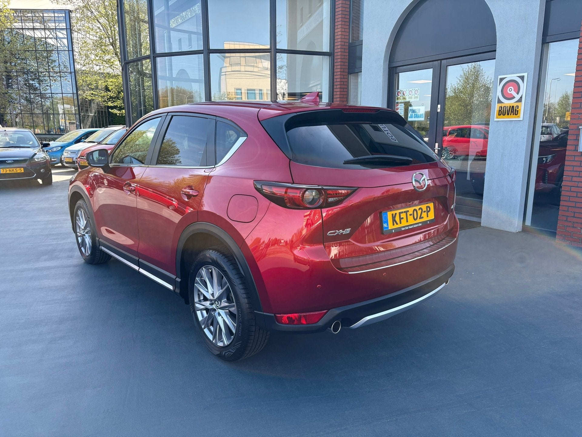 Mazda CX-5 2.5 SkyActiv-G 194 Luxury AUTOMAAT LMV, Auto's, Euro 6, 4 cilinders, 2000 kg, Leder