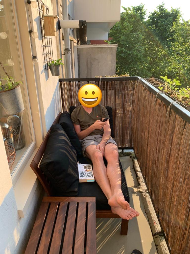 IKEA Nämmarö tuinkussens antraciet (3 rug, 2 zit), Tuin en Terras, Ophalen, Zo goed als nieuw