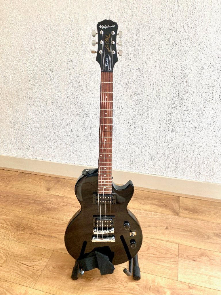 Complete Gitaarset: Epiphone Les Paul Special II + access., Muziek en Instrumenten, Snaarinstrumenten | Gitaren | Elektrisch, Ophalen