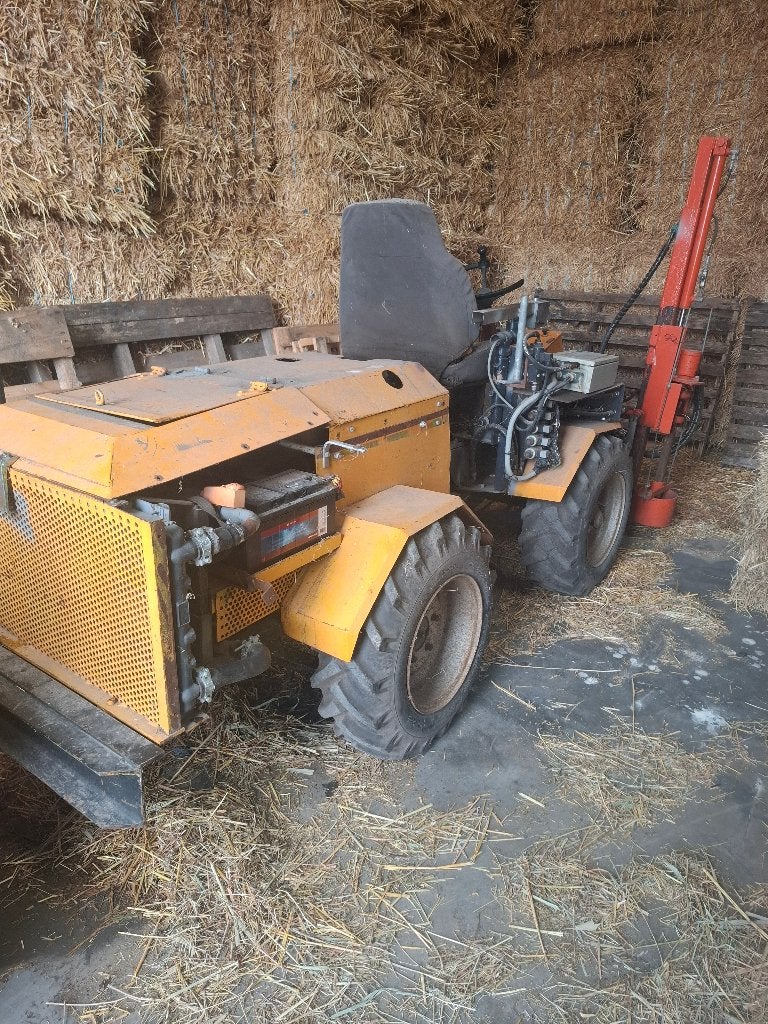 Smalspoortractor met onkruidboor. (zelfbouw), Gebruikt, Tot 2500, Tot 80 Pk, Ophalen
