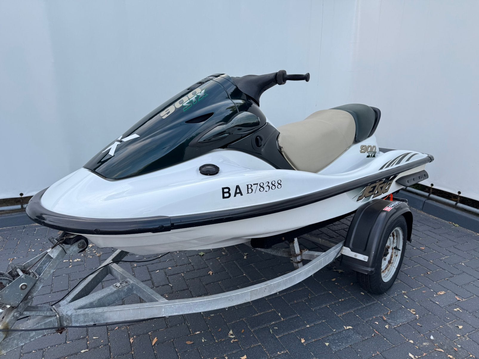 Kawasaki 900 STX 2003 Orgineel ! +Trailer. Uniek !, Watersport en Boten, Ophalen, Gebruikt, Benzine, 120 tot 200 pk