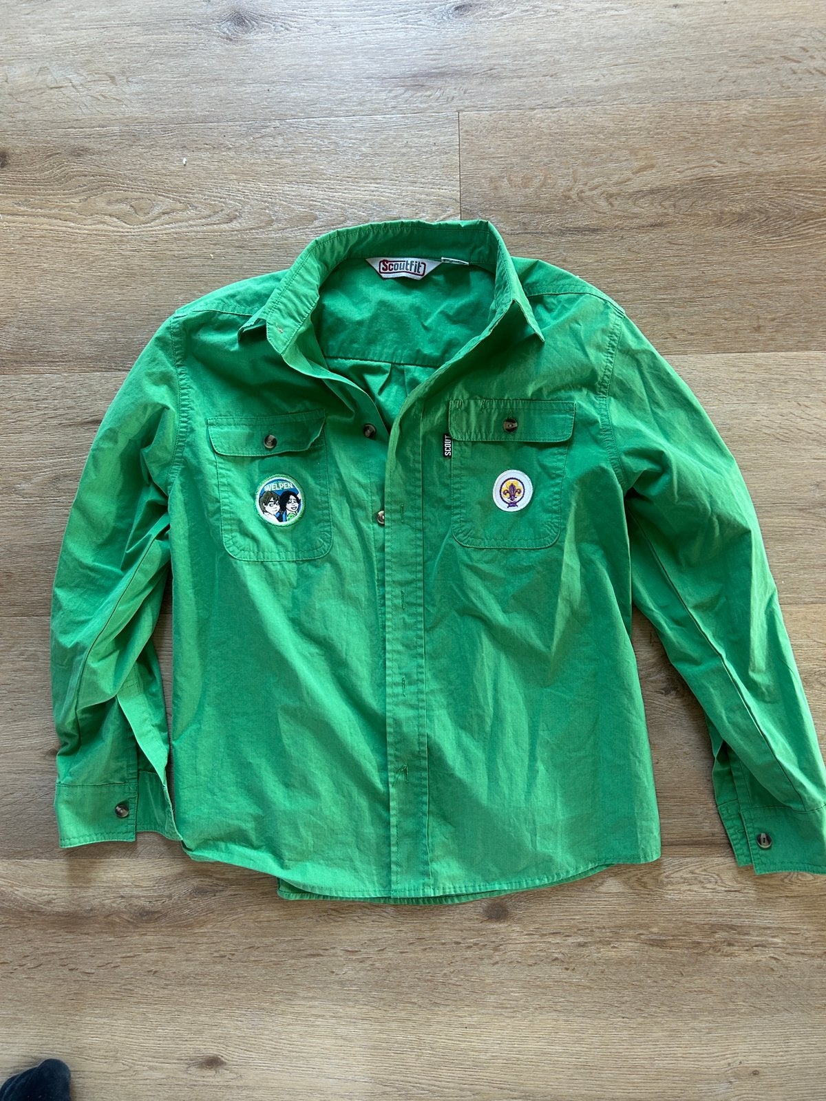 Scouting blouse maat 152, Ophalen, Zo goed als nieuw, Jongen of Meisje, Overhemd of Blouse