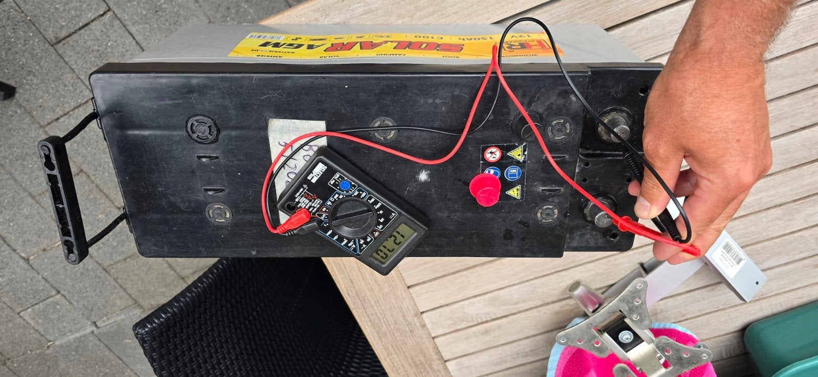 Accu AGM 150Ah Solar - Ideaal voor camper/boot, Ophalen of Verzenden