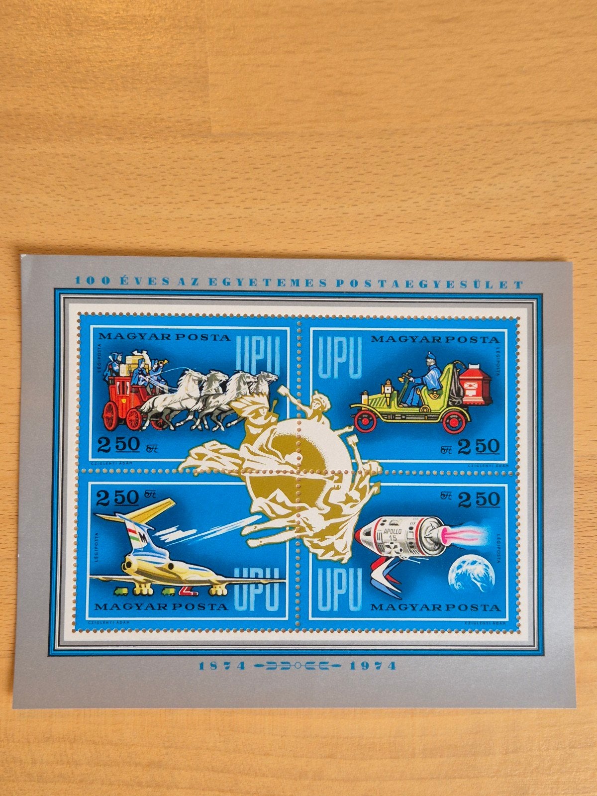 Hongarije 1974 ruimtevaart, Ophalen of Verzenden, Postfris