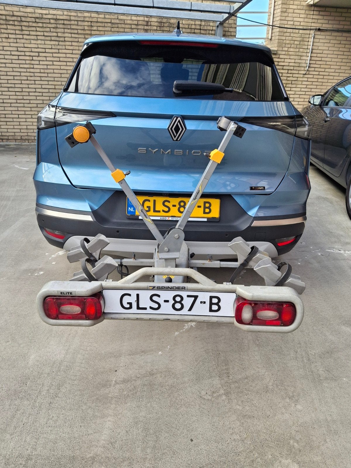 fietsendrager mag twee keer 35 kilo dragen, Ophalen, Gebruikt, Brede banden, 2 fietsen