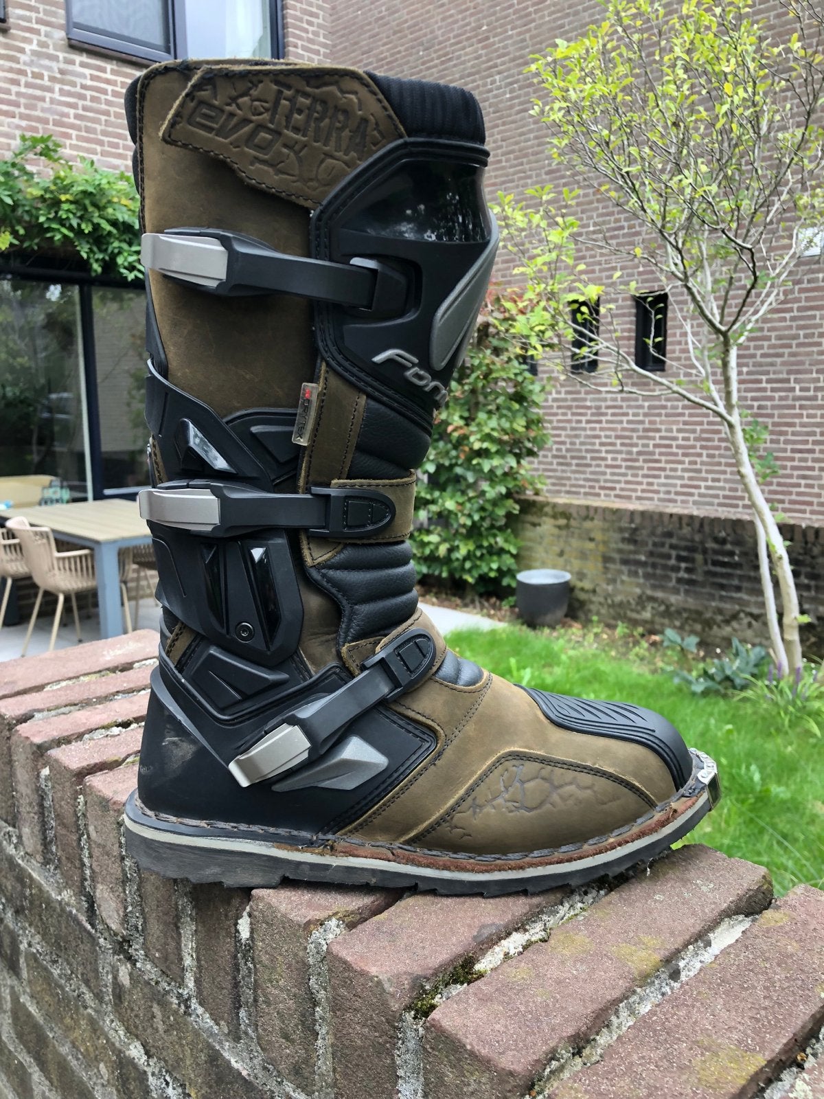 Forma Terra Evo Dry Adventure Motorlaarzen - Maat 44, Motoren, Ophalen of Verzenden, Tweedehands, Heren, Laarzen