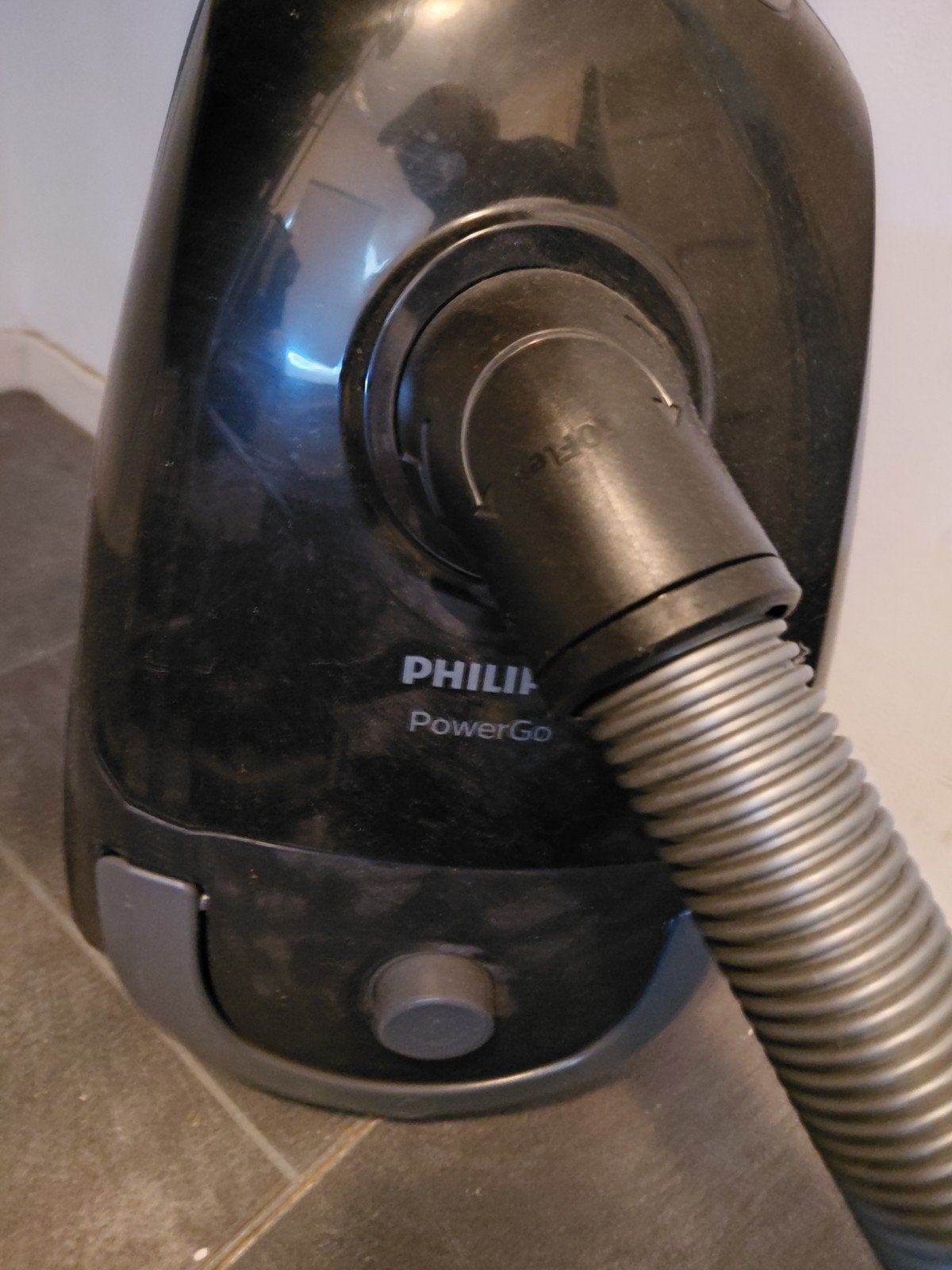 Philips PowerGo stofzuiger - Krachtig en compact, Witgoed en Apparatuur, Stofzak, Gebruikt, Philips, Ophalen of Verzenden