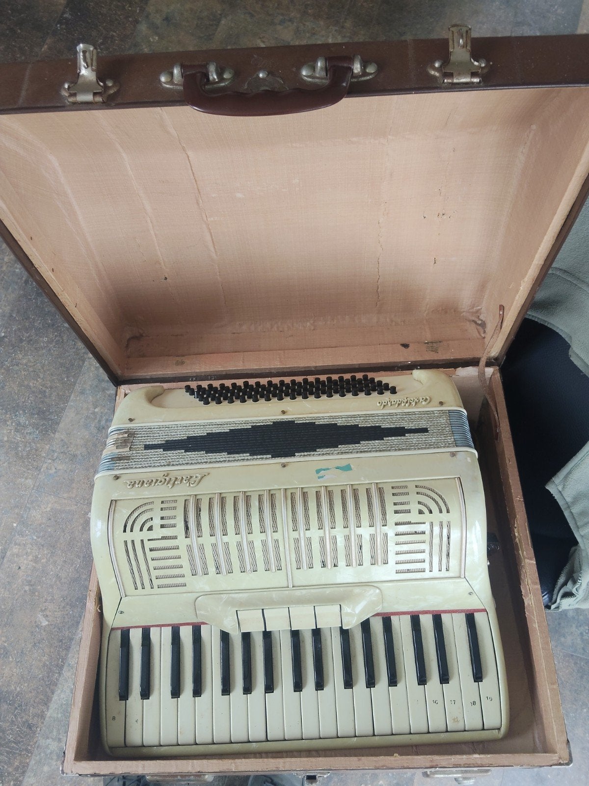 Onderdelen voor de knutselaar - Accordeon Carligiana, Muziek en Instrumenten, Accordeons, Ophalen of Verzenden, Gebruikt, Overige merken
