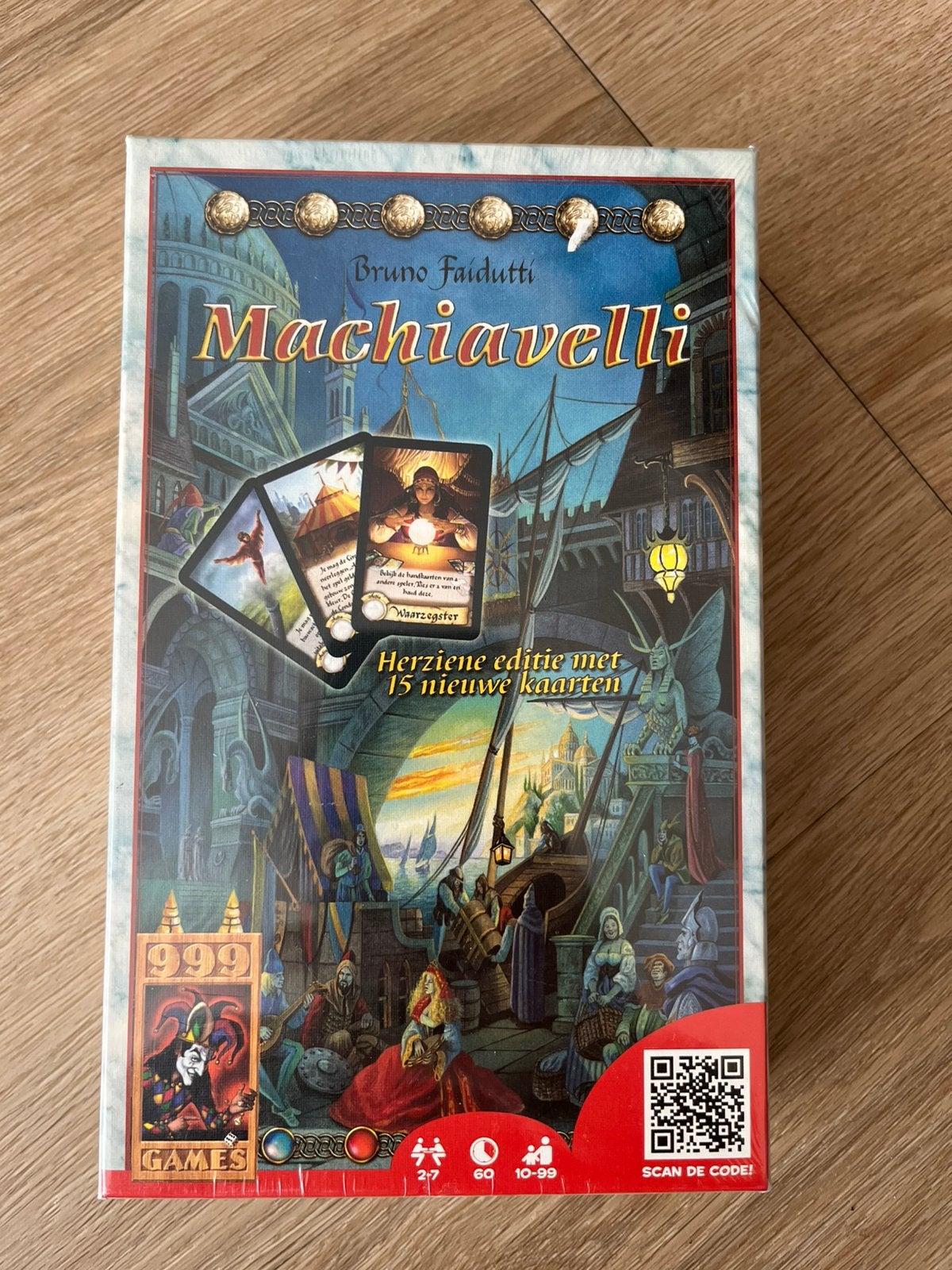 Machiavelli nieuw, Hobby en Vrije tijd, Gezelschapsspellen | Kaartspellen, Ophalen of Verzenden, Nieuw