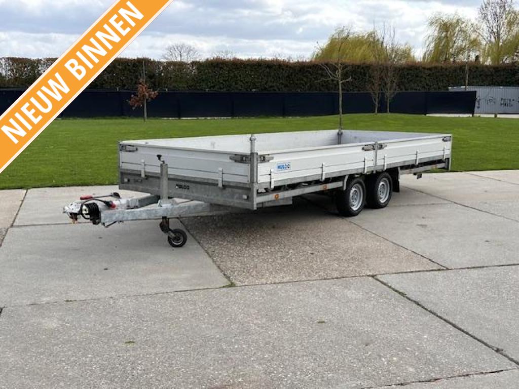 Hulco Medax-2 3500kg 5x2 aanhangwagen TOPSTAAT