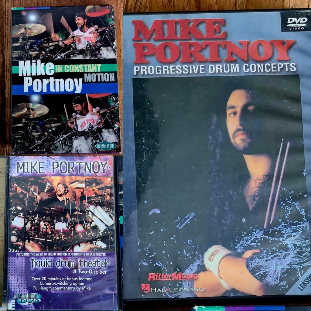Mike Portnoy Dream Theater 3 dvd's, Alle leeftijden, Boxset, Muziek en Concerten, Ophalen of Verzenden