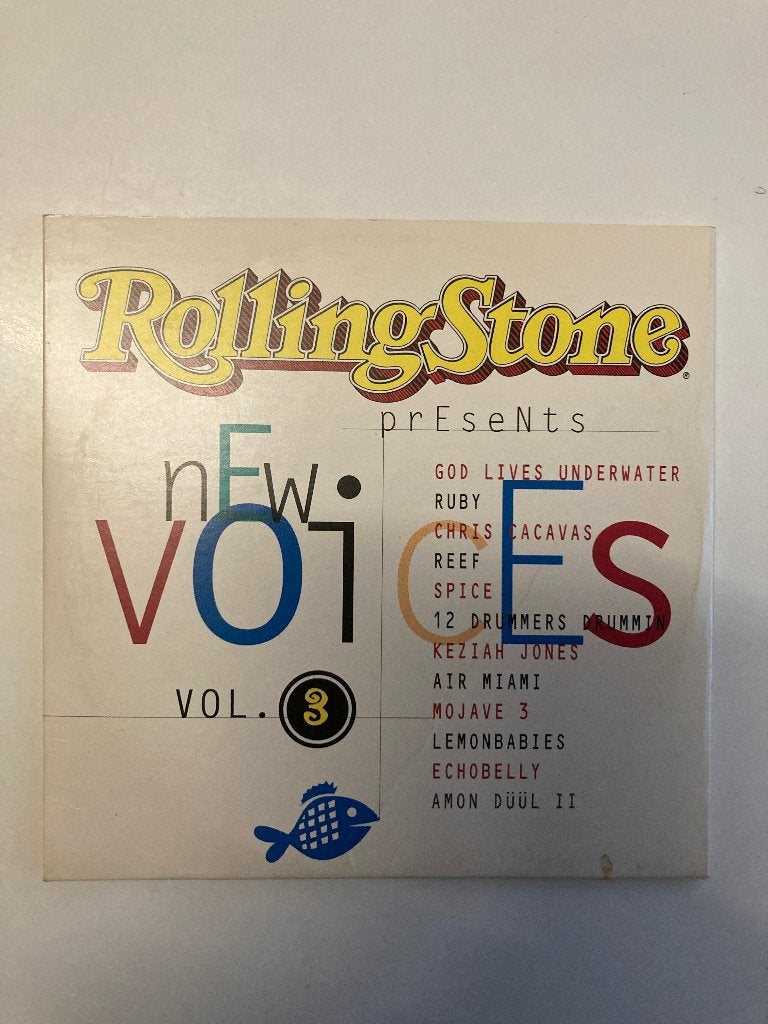 Rolling Stone CD new voices 3 Reef Echobelly Keziah Jones, Ophalen of Verzenden, Zo goed als nieuw