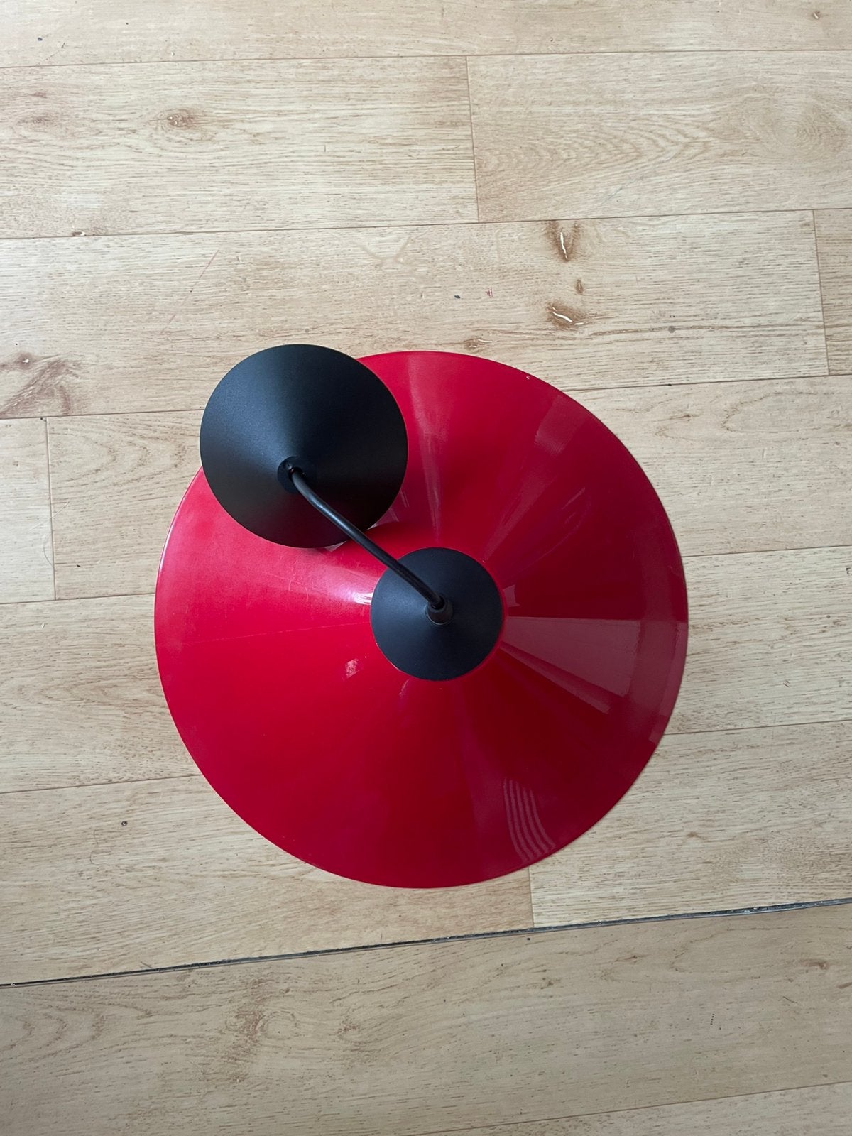 Plafondlamp retro plafonierre vintage hanglamp, Ophalen of Verzenden, Zo goed als nieuw