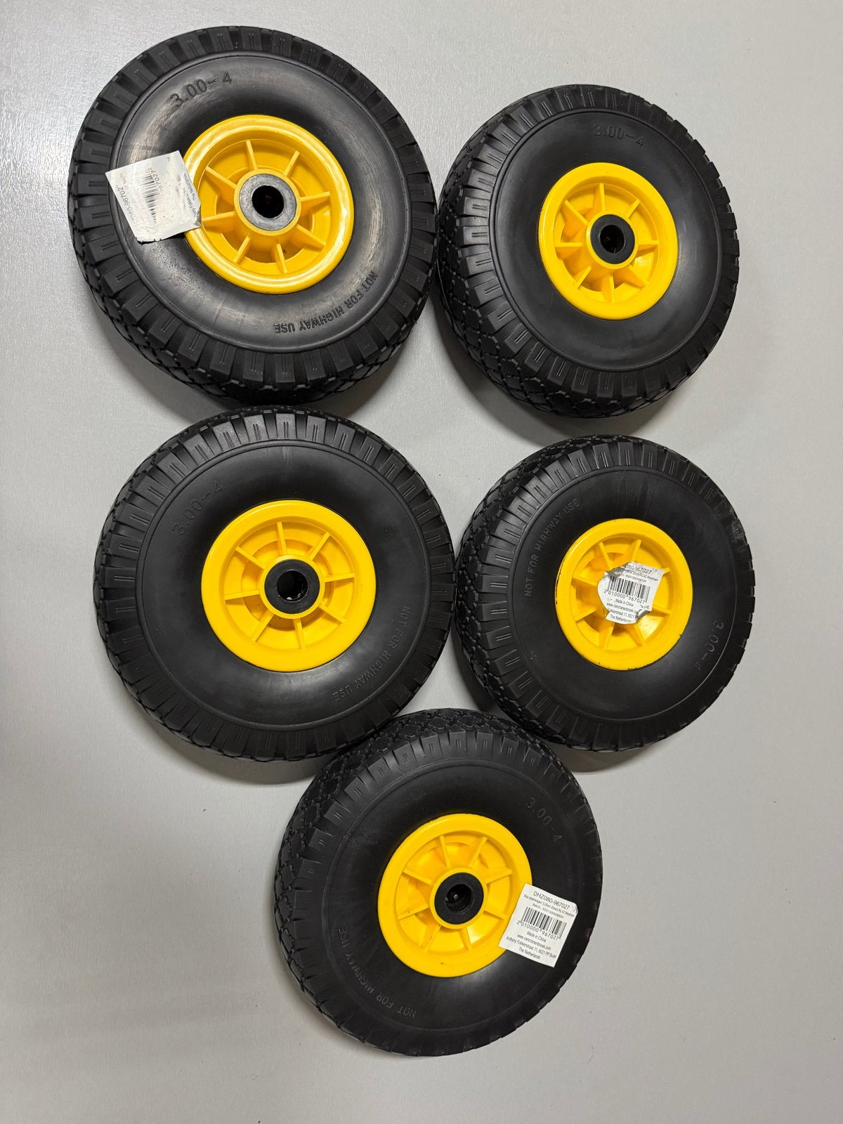 Steekwagen wielen 3.00-4 met 20mm lager, Ophalen of Verzenden, Nieuw, Handmatig