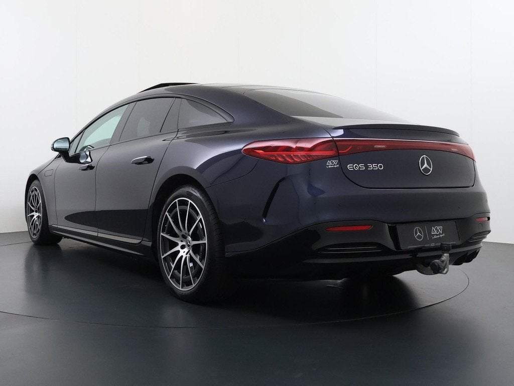 Mercedes-Benz EQS 350 AMG Premium Plus 96 kWh Accu | Hypersc, Auto's, Mercedes-Benz, Automaat, Achterwielaandrijving, Gebruikt