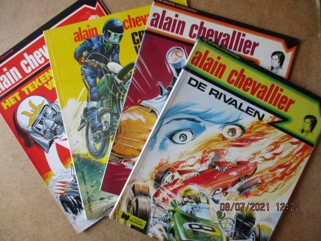 adv4976 alain chevallier, Eén stripboek, Ophalen, Gelezen