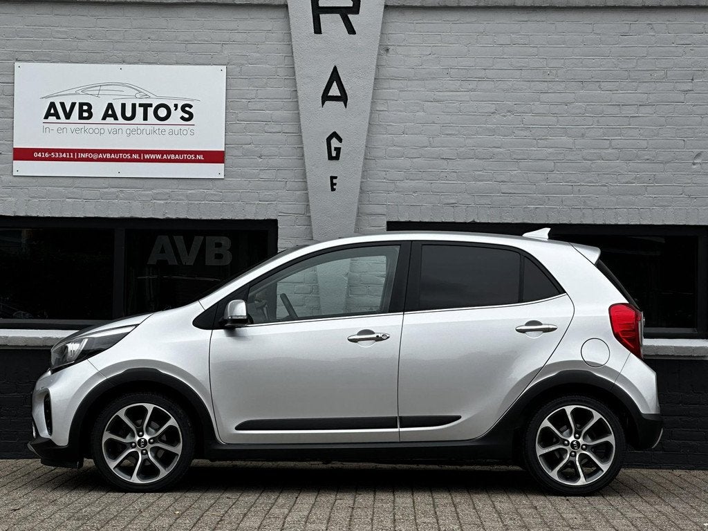 Kia Picanto 1.0 T-GDI X-Line 100pk Navi DAB Carplay Camera, Auto's, Voorwielaandrijving, Gebruikt, 920 kg, 100 pk