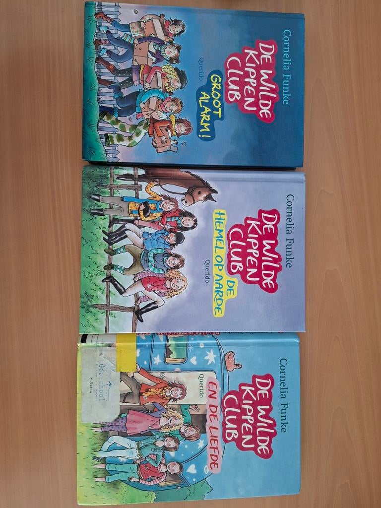 De Wilde kippenclub, deel 3, 4 en 5, Ophalen of Verzenden, Zo goed als nieuw