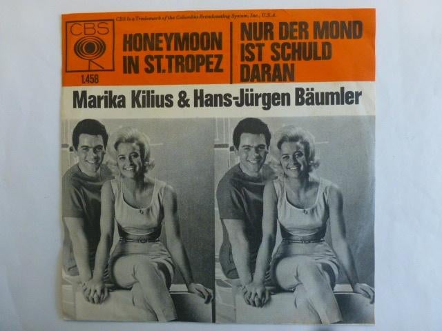 Marika Kilius & Hans-Jürgen Bäumler. Honeymoon in St.Tropez., Gebruikt, 7 inch, Single, Ophalen of Verzenden