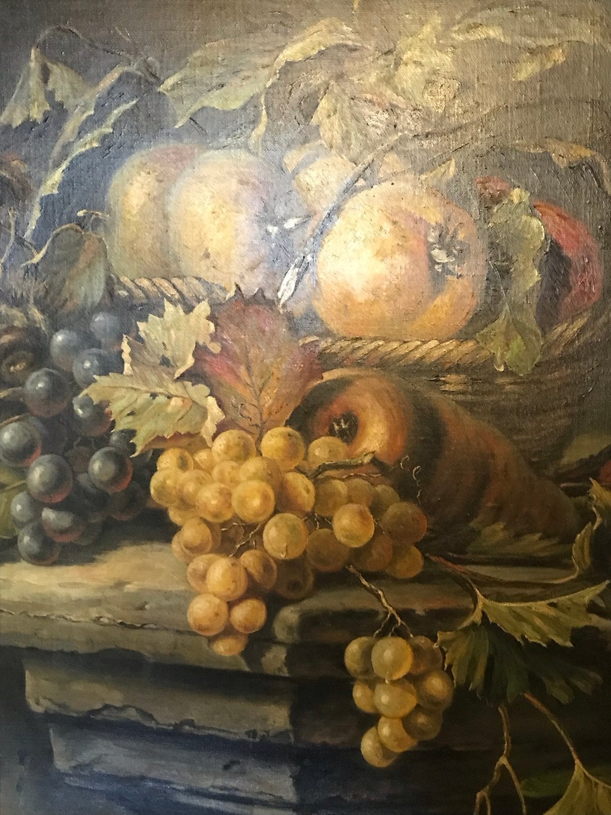 stilleven - olieverfschilderij van Ed van Heck origineel, Ophalen, Doek, Stilleven, Gesigneerd