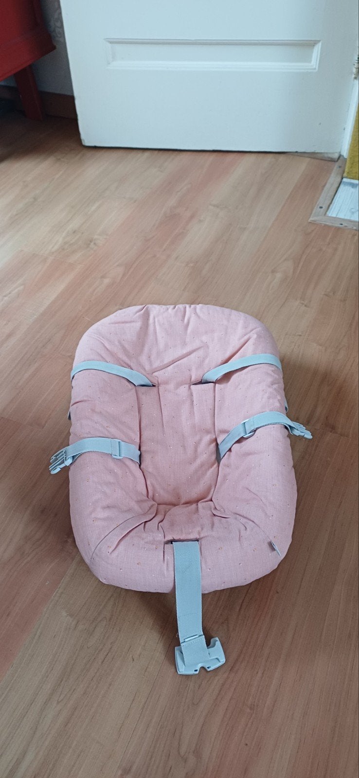 Stokke newborn zitje met stokkehoes!, Ophalen, Zo goed als nieuw