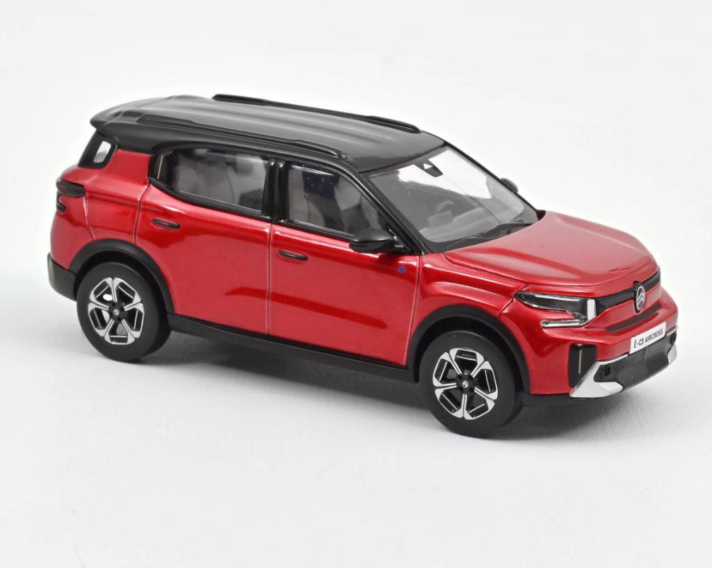 Citroen C3 Aircross 2025 Rood & Zwart 1:43 NOREV ref 155341, Hobby en Vrije tijd, Modelauto's | 1:43, Verzenden, Nieuw, Auto, Norev